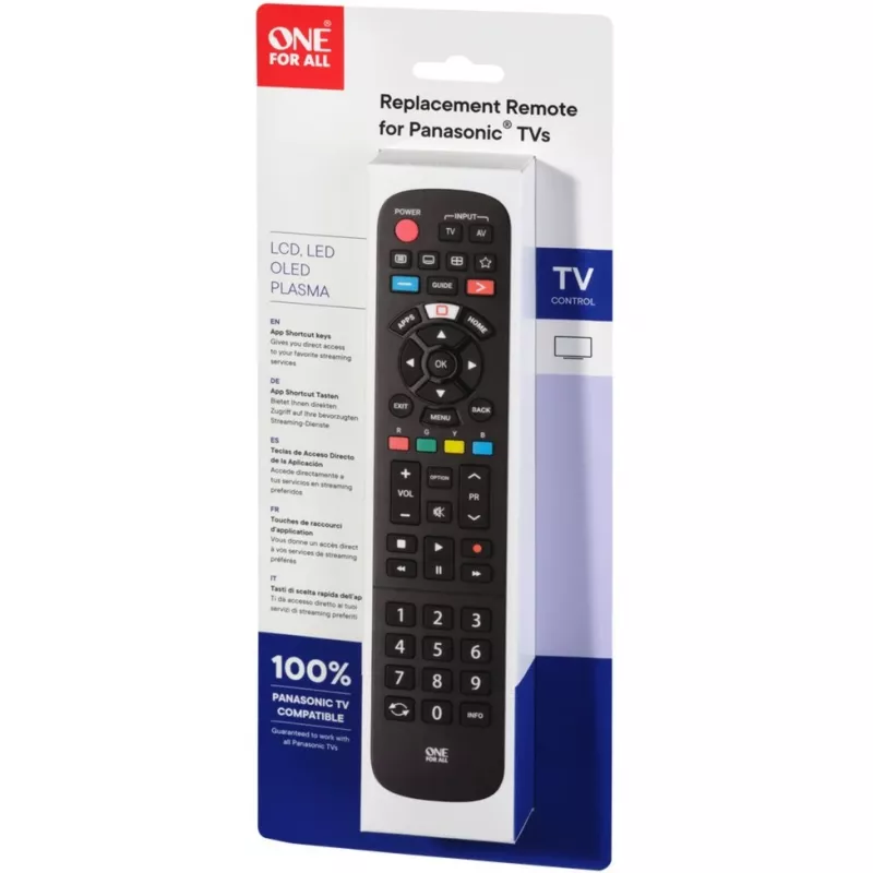 One For All TV asenduspuldid Panasonic TV asenduspult