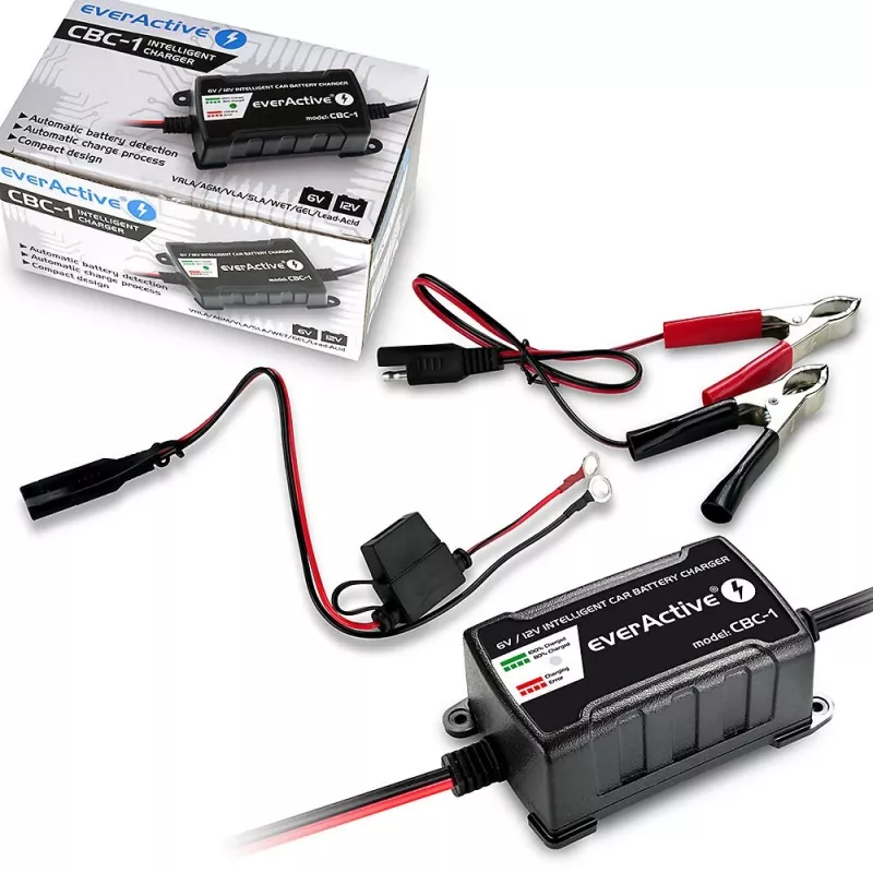 Autoakulaadija everActive CBC1 6V/12V