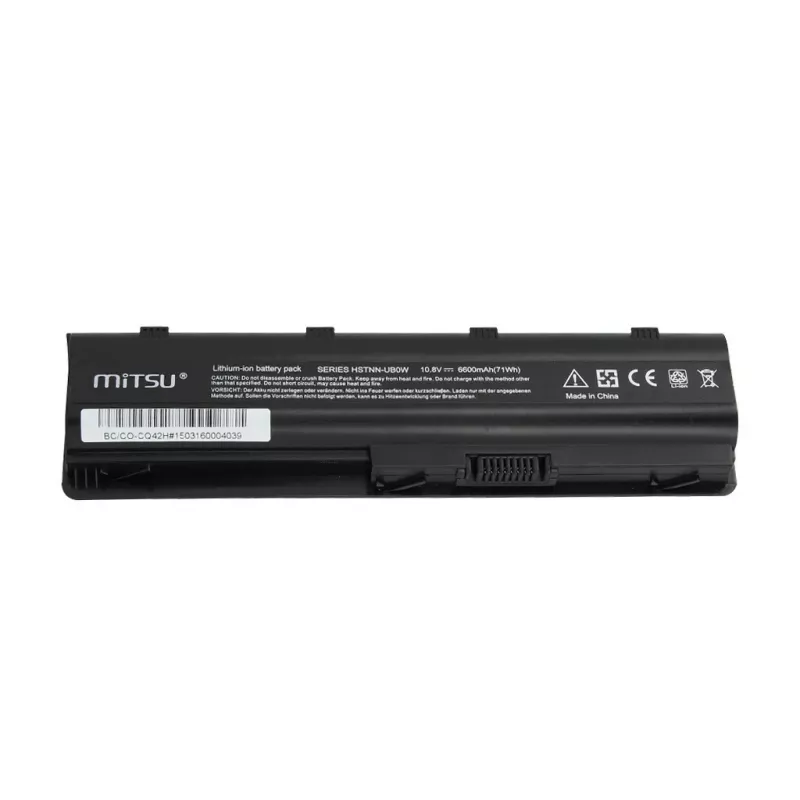 Aku Compaq Presario CQ42, CQ62, CQ72 6600 mAh (71 Wh) 10.8–11.1 V