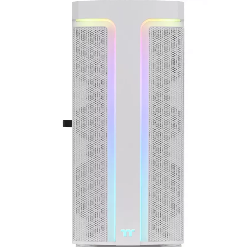 Thermaltake H590 TG ARGB Snow Mid Tower korpus, valge
