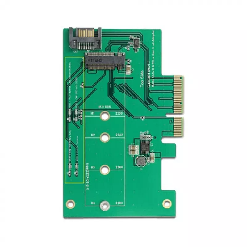 Liidesekaart DeLOCK 89381 sisemine M.2 SATA