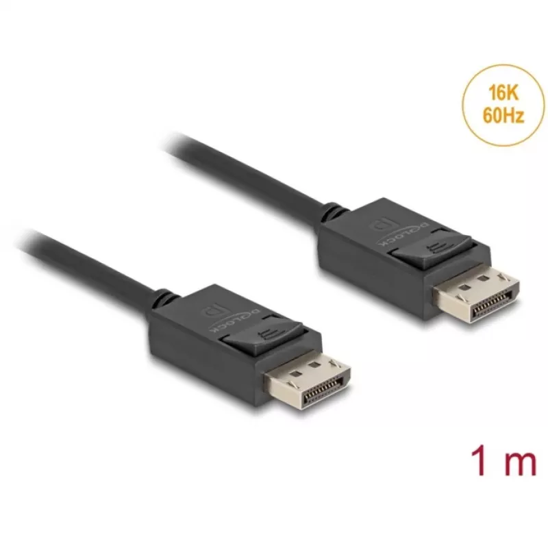DisplayPort kaabel DeLOCK 81174 1 m Must DisplayPort-DisplayPort