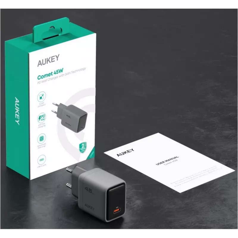 Comet seinälaadija 1xUSB-C PD 45W PA-C2