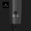 Föön Taurus Studio Glow 1500 — 1400 W, 3 kuumusastet, 2 kiirust, kokkupandav, riputatav, must