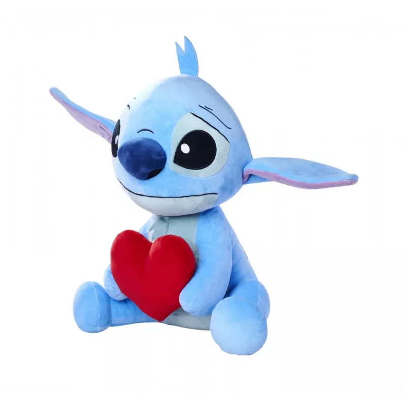 Pehme mänguasi SIMBA Stitch südamega 50 cm, pehme kaisukas
