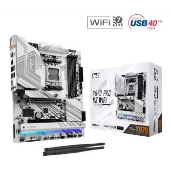 ASRock X870 Pro RS WiFi AM5 ATX emaplaat