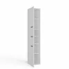 Vannitoa hoiukapp top e shop S33 BIEL — eraldiseisev, valge, 6 riiulit, 300×300×1700 mm