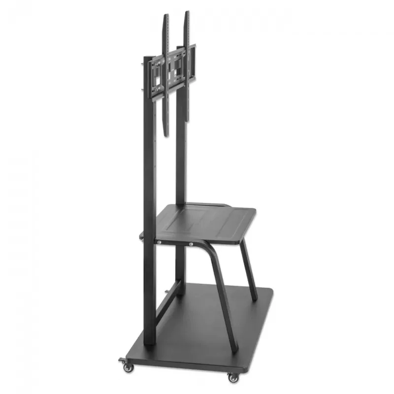 Trolley stand MANHATTAN 1-screen 37–100 inch Must VESA 200x200–800x600 Max 150 kg