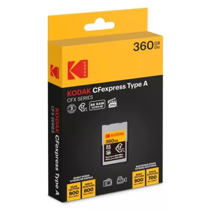CFexpress Type A mälukaart Kodak EKMCFXA360GK 360GB