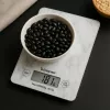 Köögikaal Beper P102BIL004 - digitaalne, 5 kg, 1 g, valge marmor