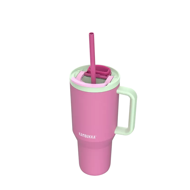 Termokruus teleskoopkõrrega Kambukka Rio Tumbler 950ml Bubblegum Mint