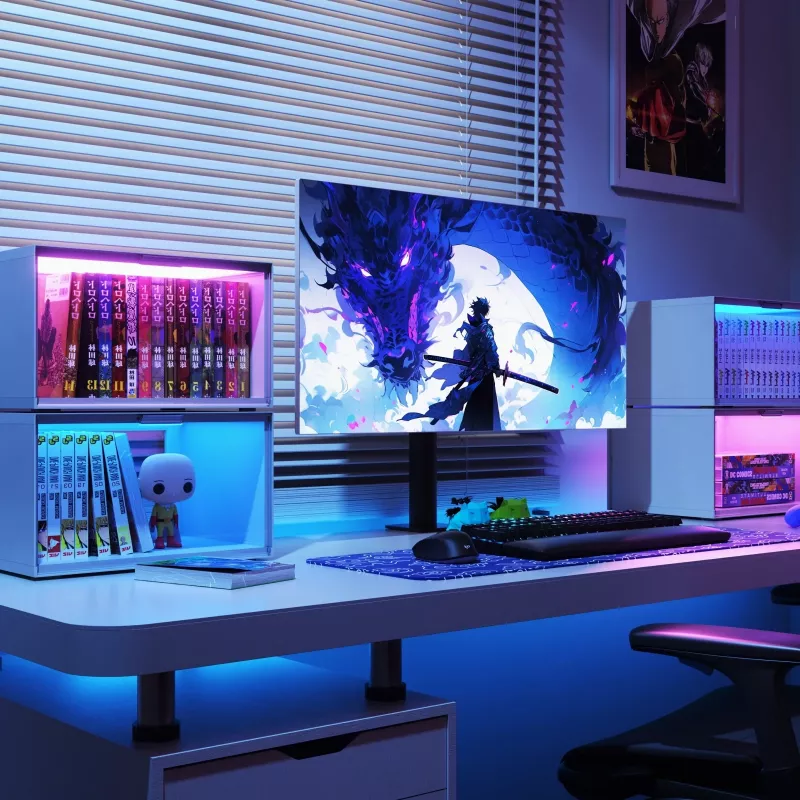 Nutika LED-ekraanipaneeli Nanoleaf X Fantaqi EXPO SQFX01K02-4WT — modulaarne dekoratiivvalgustuse paneelikomplekt