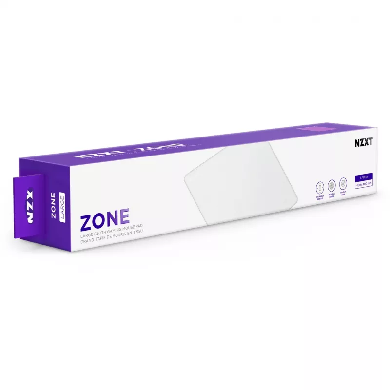 NZXT Zone Hiirematt Suur 400x400mm Valge MM-LRGSP-WH jaemüük