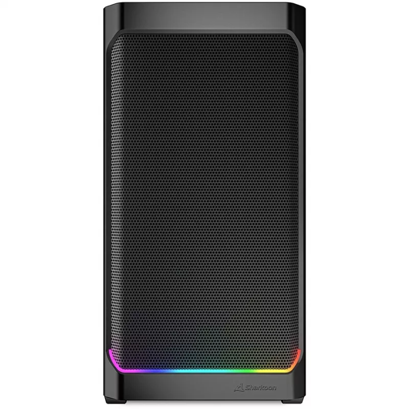 Sharkoon MK4W RGB Strip Micro Tower Must