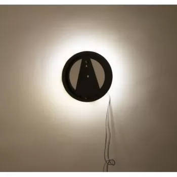 NeXtime kell 3094 Light It Up, Ø18.5 cm, valgustus, sein, must