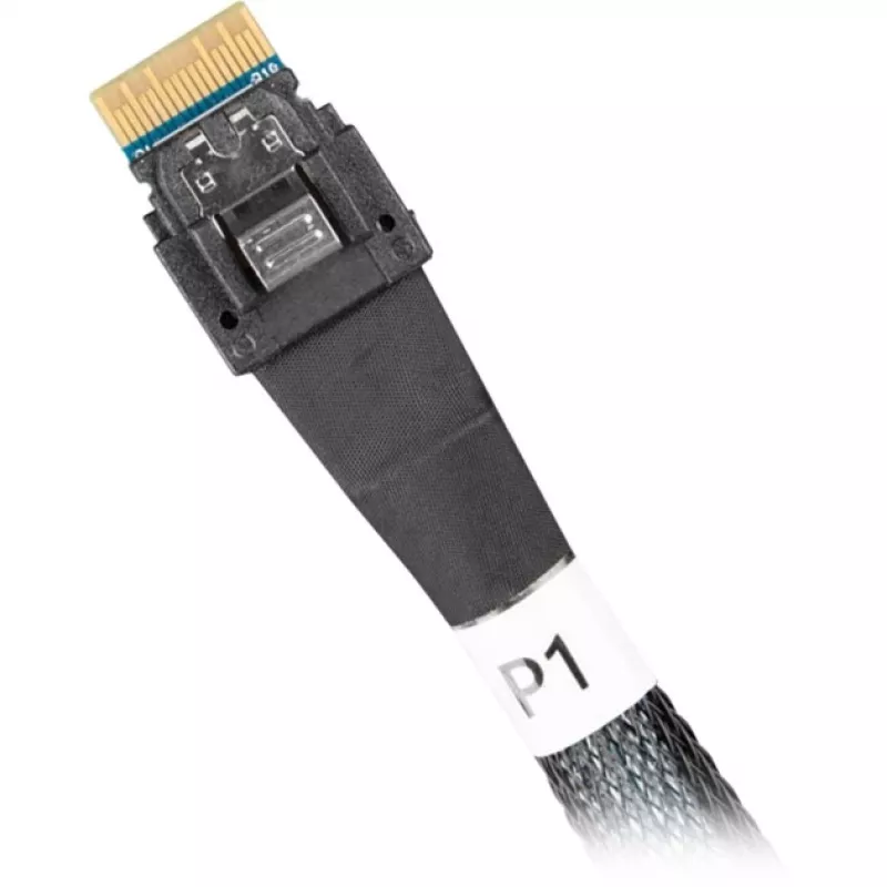 Icy Dock kaabel MCIO 8i SFF-TA-1016 kuni 2x SlimSAS SFF-8654 4i kaabel 0,5 m - kaabel (MB310L-B)