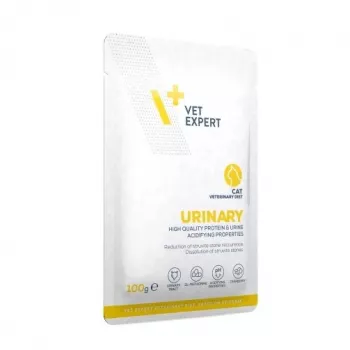 Märg veterinaardieet kassidele VETEXPERT Urinary, linnuliha, kotike 100 g, täiskasvanud, suhkru- ja säilitusainevaba