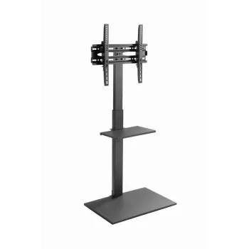 Põranda-televiisorialus GEMBIRD TVS-55T-02 32–55-tollistele teleritele, terasest, kõrgus 600 mm, VESA 100x100–400x400, maksimaalne koormus 35 kg