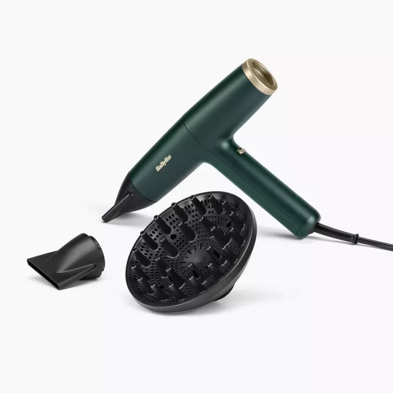 BaByliss Air Power Pro föön 1700 W kuldne, roheline