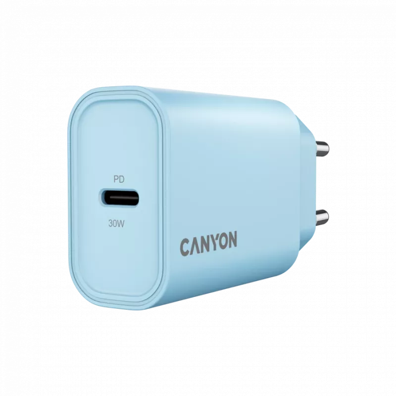 Toiteadapter CANYON Charger OnCharge 30CL Max Power 30W USB-C PD 1‑port