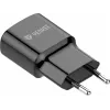 Võrgutoitega USB-A laadija YENKEE YAC 2013BK — 12 W, 2,4 A väljund