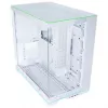 Lian Li O11 Dynamic EVO RGB PC-Enclosure Bundle, Midi-Tower, ARGB, Tempered Glass + 6x UNI FAN SL-INF Reverse Blade Fan - Valge