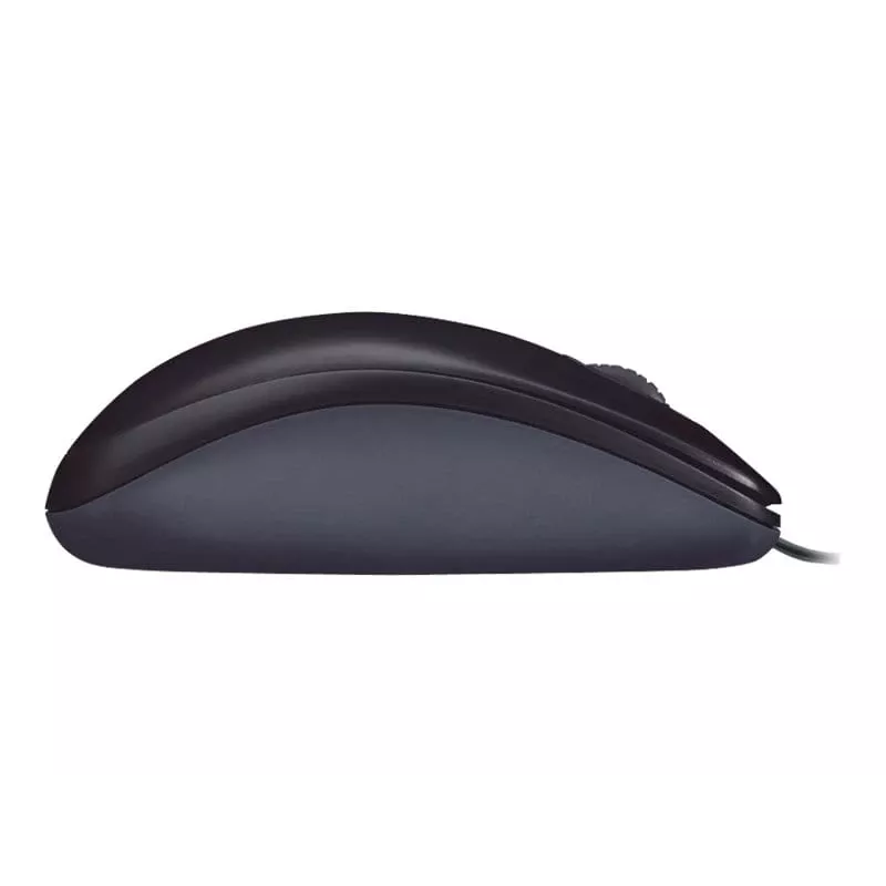 Logitech M90 juhtmega optiline kontorihiir — 1000 DPI, mõlemakäeline, USB Type-A, must