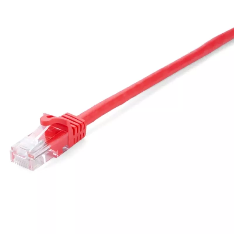 V7 CAT6 Ethernet UTP RJ-45 võrgukaabel Cat6 1m punane