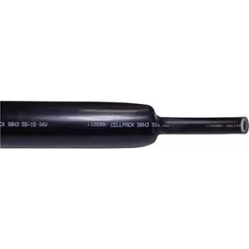 Termokahanev toru CellPack SRH2 56-16, must, 100 cm pikkus