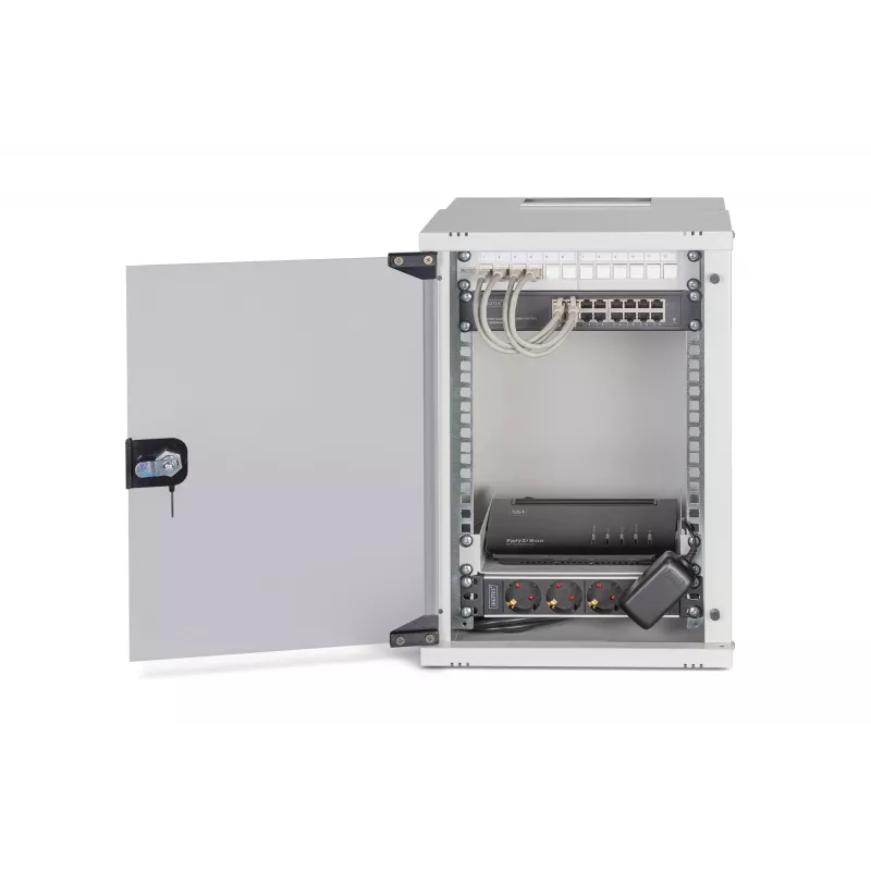 Seinale kinnitatav korpus Digitus DN-49102-SET 9U 315 x 300 mm Hall
