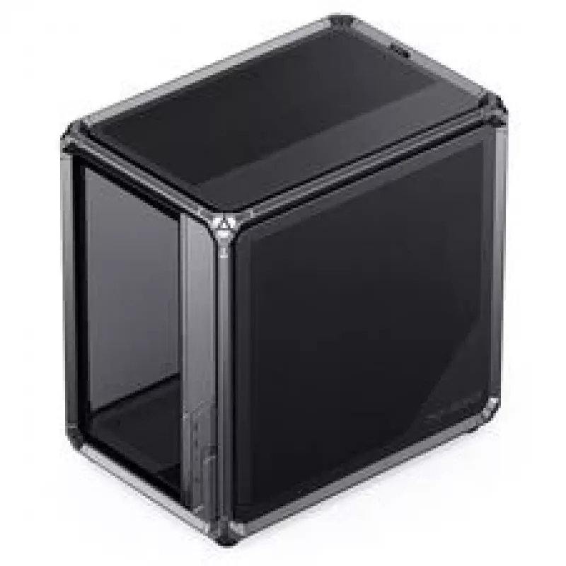 Jonsbo X400 Pro ATX Midi-Tower PC korpus karastatud klaasist külgpaneeliga, hall