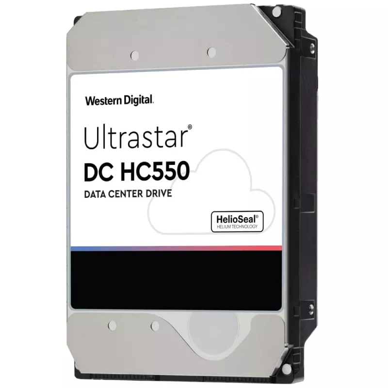Western Digital Ultrastar DC HC550 18 TB 3,5-tolline SAS 12 Gb/s ettevõtte kõvaketas (HDD), 7200 p/min, 512 MB (0F38353 / WUH721818AL5204)
