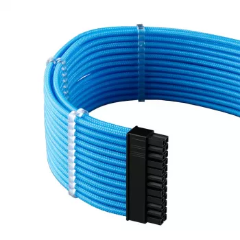Toitekaablikomplekt CableMod C-Series PRO ModMesh RM Must Label Hellblau CM-PCSR-16P3KIT-NKLB-R arvuti toiteplokile