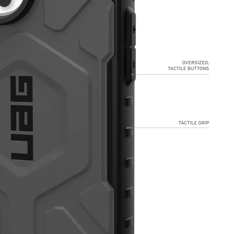 Urban Armor Gear Pathfinder mobiiltelefonikest 16 cm (6,3) ümbris hõbedane