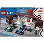 LEGO CITY 60444 F1 Garaaž ning Mercedes-AMG ja Alpine autod