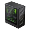 Gamemax korpus | AERIS 330 MB | Must | Mini Tower | Toiteplokk pole kaasas