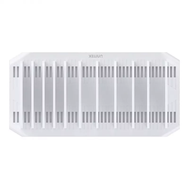 Unitek laadimisjaam 10X USB 2.4A 60W valge