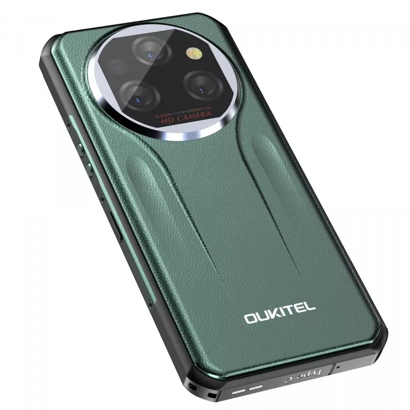 Nutitelefon Oukitel WP39 Pro 6,3 tolli 12GB RAM 512GB Roheline