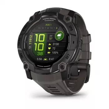 Garmin Instinct 3 AMOLED 3,3 cm (1,3) 50 mm digitaalne 416 x 416 pikslit puutetundlik ekraan must GPS (satelliit)