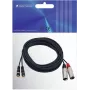 Omnitronic 3022522E Audio-Cable 6 m 2 x XLR (3-pin) 2 x RCA Must (3022522E)