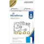 MediaRange Plastiklindikassett MRBTZ531 12 mm 8 m must sinisel