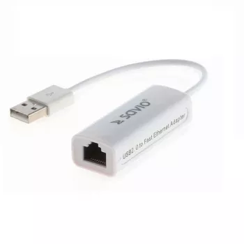 Savio CL-24 - Võrguadapter - USB 2.0 - 10/100 Ethernet X 1