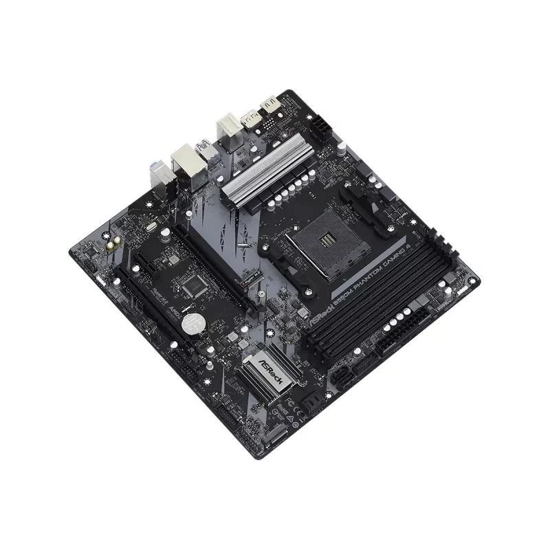 Emaplaat ASRock B550M Phantom Gaming 4 AMD B550 pesa AM4 micro ATX