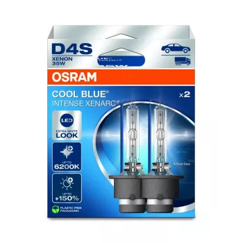 Halogeenasendus D4S autopirn Ledvance 42V 35W Cool Blue Intense 6200K