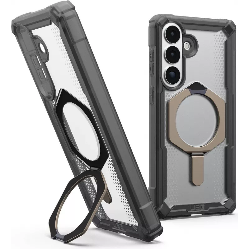 UAG Urban Armor Gear Plasma XTE Kickstand Case with Magnet Module | Samsung Galaxy S26+ | tuhkhall/läbipaistev/titaan | 214523113136 (214523113136)