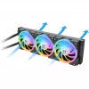 Vedelikjahutusega protsessorijahu TI THERMALTAKE MAGFloe 420 Must 420mm radiaator