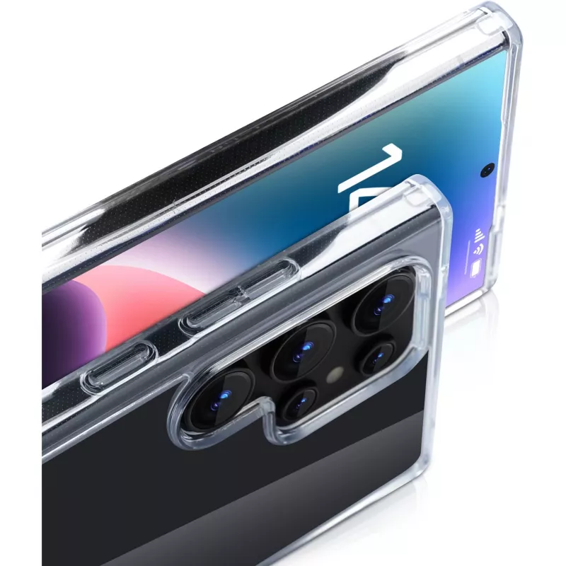 StyleShell SHOCKFlex, telefoniümbris läbipaistev, Samsung Galaxy S24 Ultra