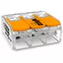WAGO 221-613 - Läbipaistev - 41 A - 450 V - 22,9 mm - 10,1 mm