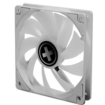 120 mm korpuseventilaator XILENCE Performance A+ XF064 vedelikdünaamilise laagriga, 500–1500 RPM, valge
