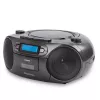 Kantav stereosüsteem Aiwa BBTC-550BK Digital 6 W FM PLL Must